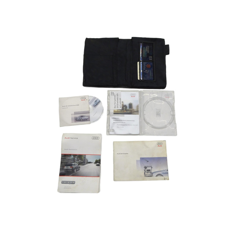 Oryginalna Książka Serwisowa Etui Audi A6 C6 | PARTLE.COM - przód