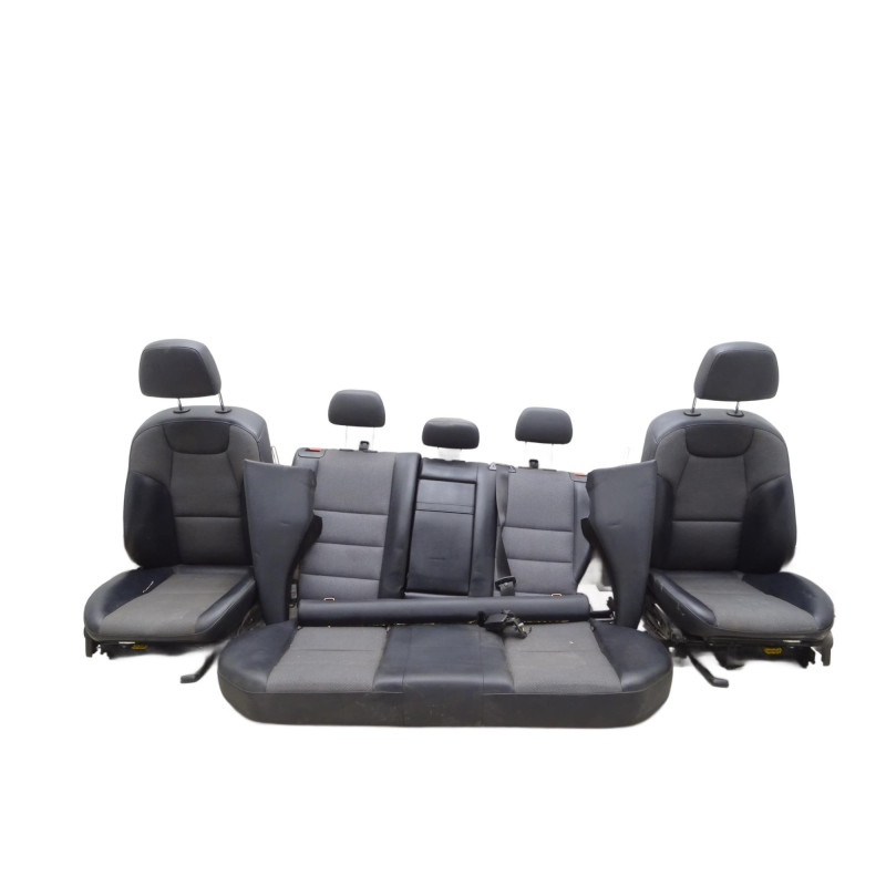 Fotele Przód Tył Kanapa Mercedes C-klasa W204 Kombi Oryginał | PARTLE.COM - przód