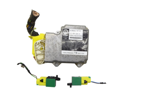 SENSOR MODUŁ AIRBAG STEROWNIK KOMPUTER 3T0959655D Skoda Superb II - przód