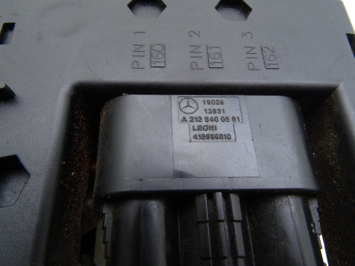 MODUŁ KLEMA PLUSOWA 274910 A2125400581 Mercedes C180 W204 Lift 1.6 T - Oryginał Używany | PARTLE.COM - zdjęcie 5 z 5