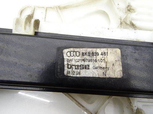 Mechanizm Szyby Lewy Tył Audi A4 B8 Sedan 8K0839461 | PARTLE.COM - zdjęcie 7 z 7
