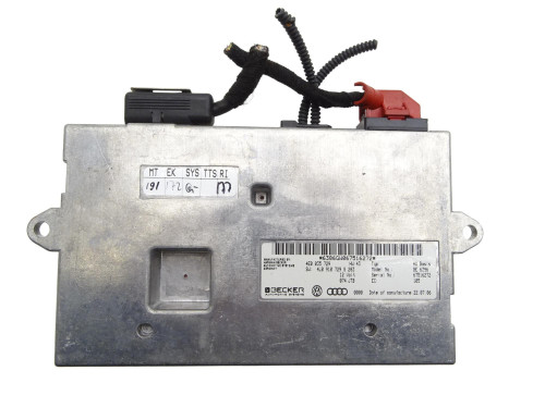 STEROWNIK MODUL MMI INTERFEJS KOSTKA 4L0910729S Audi Q7 4L - przód