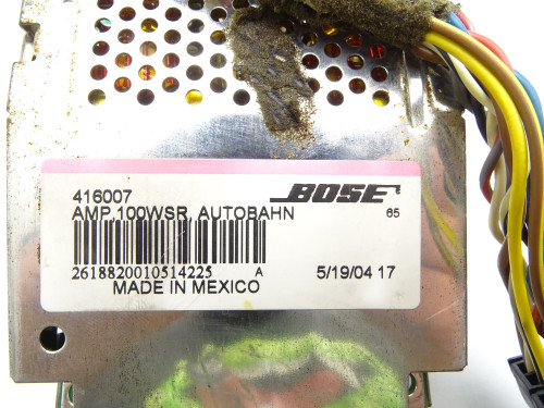 Oryginalny Wzmacniacz Audio BOSE Maserati GranTurismo 416007 do Audi A6 C6 - PARTLE.COM - zdjęcie 7 z 7