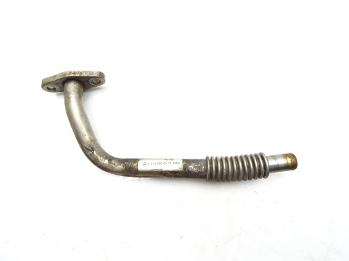 RURKA OLEJU TURBINY A2740900377 Mercedes C180 W204 1.6 T - Używana Oryginalna Część PARTLE.COM - zdjęcie 2 z 5