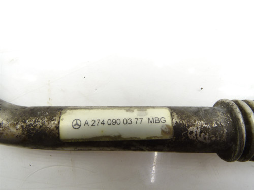 RURKA OLEJU TURBINY A2740900377 Mercedes C180 W204 1.6 T - Używana Oryginalna Część PARTLE.COM - zdjęcie 5 z 5