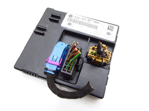Używany Moduł Komfortu Sterownik Komputer 4L0907289A Audi Q7 3.0 TDI | PARTLE.COM - wtyczka
