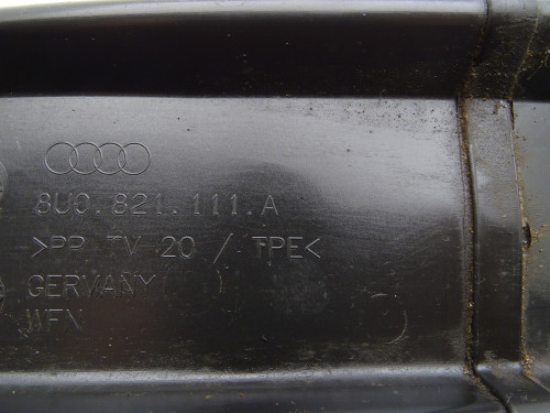 OSŁONA BŁOTNIKA PRZEDNIEGO LEWEGO Audi Q3 8U (2011-2018) Oryginał | PARTLE.COM - nr części 4