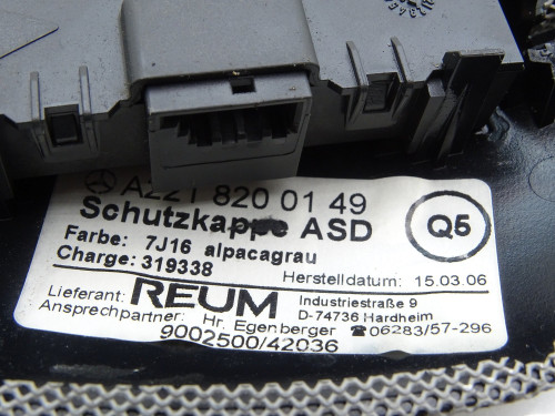 Oryginalny Czujnik Ruchu Alarmu Osłona Podsufitki A2218200149 Mercedes W221 | PARTLE.COM - zdjęcie 4 z 4