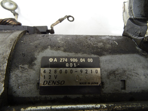 Używany Rozrusznik 274910 A2749060400 do Mercedes C180 W204 1.6 CGI | PARTLE.COM - zdjęcie 7 z 7