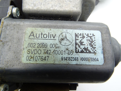 PAS BEZPIECZEŃSTWA PRAWY PRZÓD Mercedes CLS W219 (602209900C) | Oryginalny Używany | PARTLE.COM - numer części