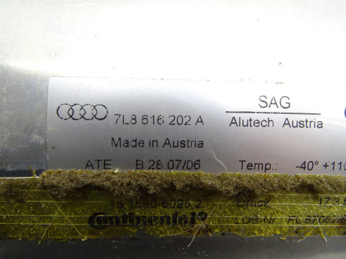 Oryginalny Zbiornik Ciśnienia Zawieszenia 7L8616202A Audi Q7 4L - PARTLE.COM - butla powietrza