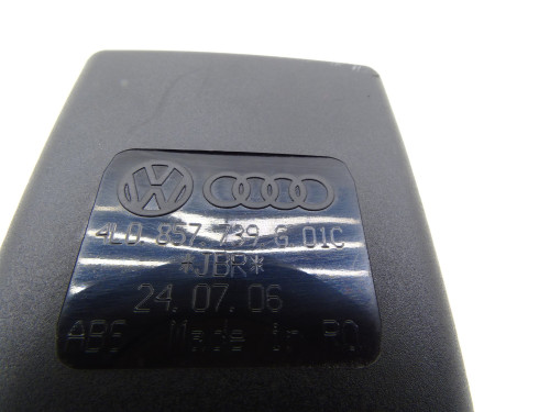 Zapinka Pasa Podwójna Tylna 4L0857739G Audi Q7 4L - Używana Oryginalna Część PARTLE.COM - data produkcji