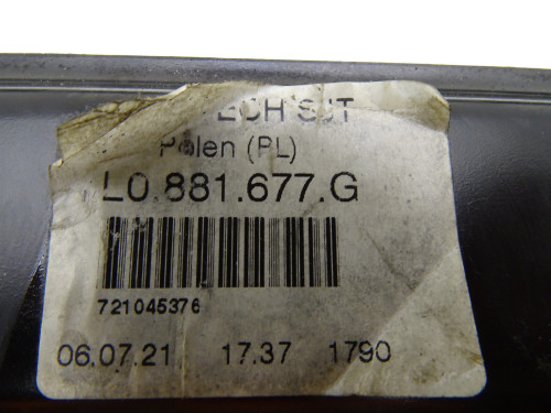 STELAŻ MOCOWANIE FOTELA PRZÓD LEWY 7L0881677G Audi Q7 4L | PARTLE.COM - nr części