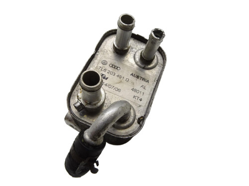 CHŁODNICA CHŁODNICZKA PALIWA 7L6203491D Audi Q7 4L 3.0 TDI - przód