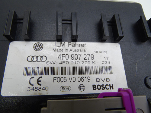 Używany Moduł Świateł Komputer 4F0907279 Audi Q7 4L | PARTLE.COM - nr części