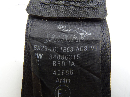 Pas Bezpieczeństwa Prawy Tył Jaguar XF X250 (8X23-F611B68-AD8PVJ) | Oryginalna Część Używana | PARTLE.COM - numer części