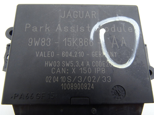 MODUŁ CZUJNIKÓW PARKOWANIA PDC 9W83-15K866-AA Jaguar XF X250 I Używany Oryginał - PARTLE.COM - numer części