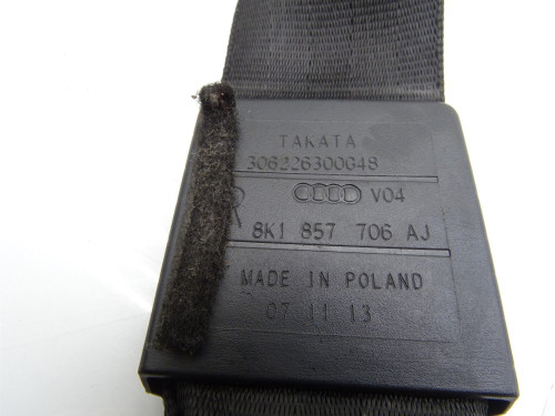 Pas Bezpieczeństwa Prawy Przód Audi A4 B8 LIFT Oryginał 8K1857706AJ - PARTLE.COM - zdjęcie 4 z 4