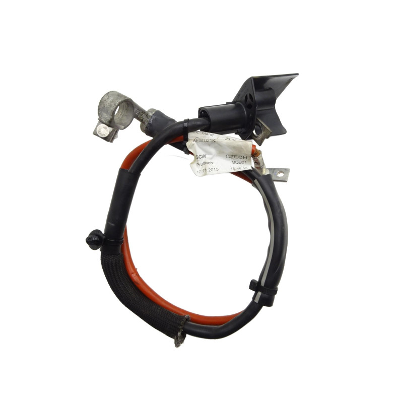 OSŁONA KLEMY PLUSOWEJ KABEL CUNA 1K0971920 Audi A3 8V 2.0 TDI - Oryginał PARTLE.COM - przód