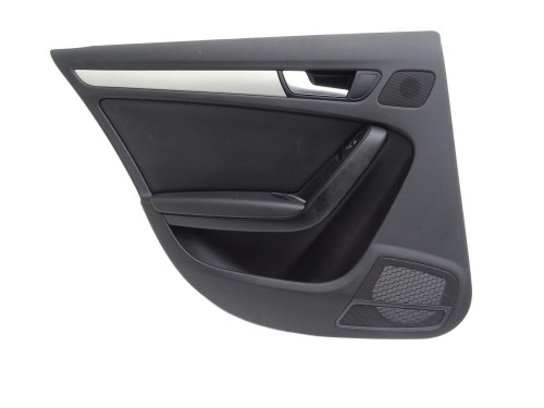 TAPICERKA BOCZEK DRZWI TYŁ LEWY TYLNY SEDAN 8K0867305 Audi A4 B8 LIFT - przód