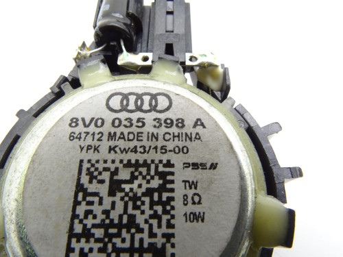 Używany Głośnik Wysokotonowy 8V0035398A Audi A3 8V | PARTLE.COM - mikrofon