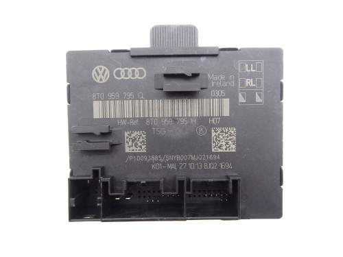 MODUŁ STEROWNIK DRZWI PRAWY LEWY TYŁ TYLNY 8T0959795H Audi A4 B8 LIFT - przód