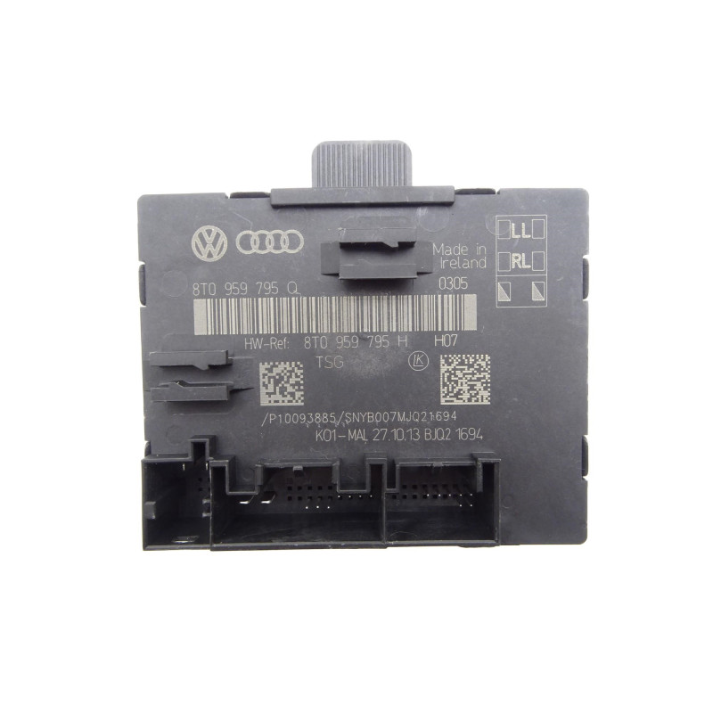 MODUŁ STEROWNIK DRZWI PRAWY LEWY TYŁ 8T0959795H Audi A4 B8 LIFT - PARTLE.COM - przód