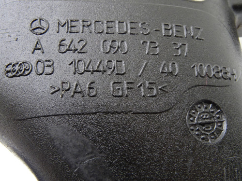 Przepływomierz Dolot Rura Powietrza A6420907337 Mercedes ML W164 3.0 CDI | PARTLE.COM - masowy 2