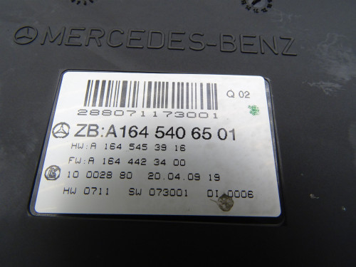MODUŁ STEROWNIK SAM BSI WIĄZKA A1645406501 Mercedes ML W164 W251 - PARTLE.COM - numer części