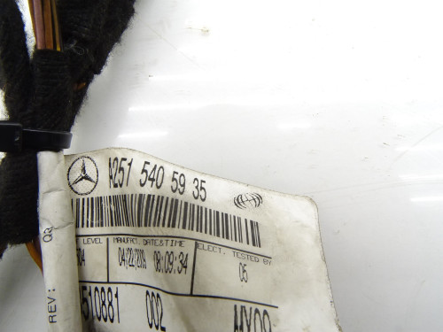 Oryginalna Wiązka Przewodów Nagrzewnicy A2515405935 Mercedes ML W164 | PARTLE.COM - nr części