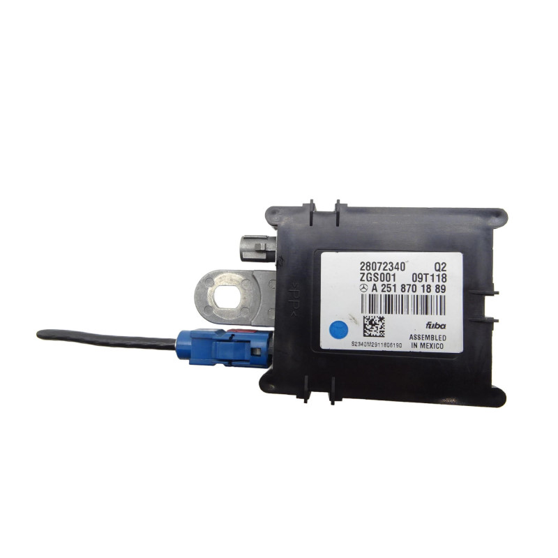 Wzmacniacz Anteny A2518701889 Mercedes ML W164 Oryginał - PARTLE.COM - przód