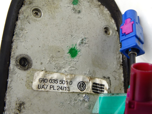 Oryginalna Antena Dachowa GPS Skoda Yeti I 5L (6R0035501D) - PARTLE.COM - zdjęcie 5 z 5