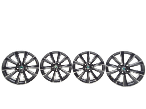 ALUFELGI FELGI KOŁA R17 5X112 ET45 BORBET BTG 5L0601025F Skoda Yeti I 5L - przód