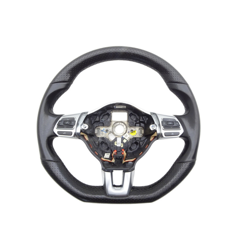 Kierownica Multifunkcja Ścięta Pikowana Golf 5 Scirocco III 1K0998537B Oryginał PARTLE.COM - przód 1