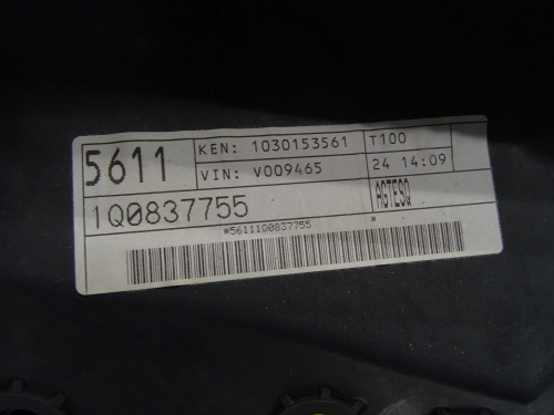 Oryginalne Wygłuszenie Drzwi Lewe Przód 1Q0837755 VW Scirocco III 1K8 - PARTLE.COM - zdjęcie 4 z 4