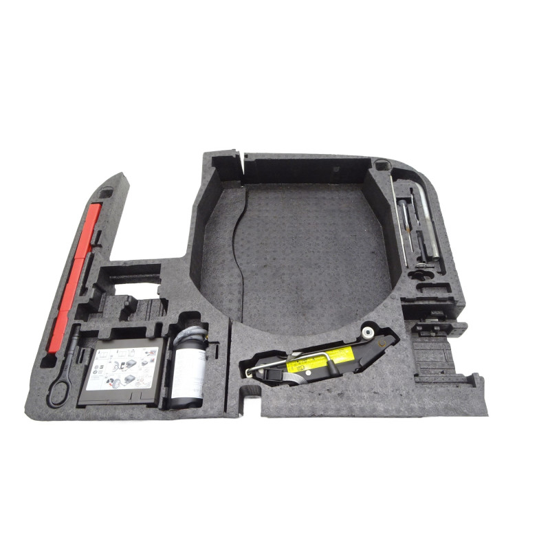 Oryginalny Wypełnienie Bagażnika Lewarek Hak Koła Klucz 8J0864501K Audi TT 8J | PARTLE.COM - przód