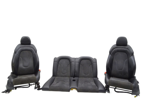 KOMPLET FOTELI KANAPA TYŁ TYLNA SKÓRA FOTEL 8J0881105 Audi TT 8J - przód 1
