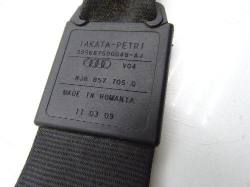 Pasek Bezpieczeństwa Lewy Przód Audi TT 8J (8J8857705D) - Oryginał PARTLE.COM - numer części