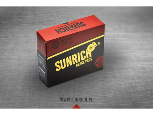 KLOCKI HAMULCOWE SUNRICH TYŁ LAND ROVER RĘKAWICZKI+SMAR GRATIS | Używane Oryginalne Części Samochodowe PARTLE.COM - zdjęcie 2 z 4