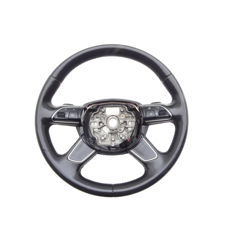 Kierownica Skóra Multifunkcja Łopatki Audi A6 C7 4G Oryginał PARTLE.COM - przód 1