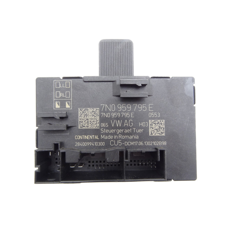 MODUŁ DRZWI PRAWY TYŁ/LEWY TYŁ 7N0959795E Skoda Yeti I 5L - Oryginalna Część Używana | PARTLE.COM - przód