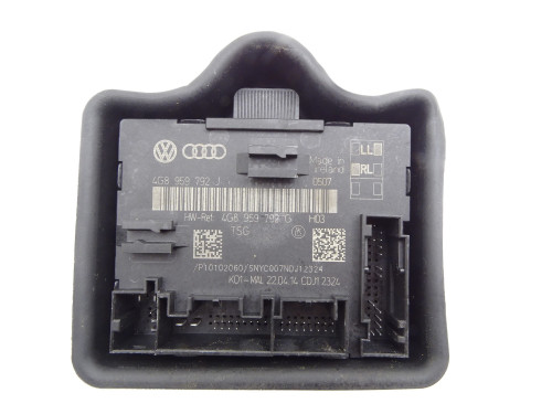MODUŁ STEROWNIK DRZWI LEWY LEWA PRZÓD PRZEDNI 4G8959792G Audi A6 C7 4G - przód