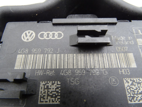 MODUŁ STEROWNIK DRZWI LEWY PRZÓD 4G8959792G Audi A6 C7 | PARTLE.COM - nr części
