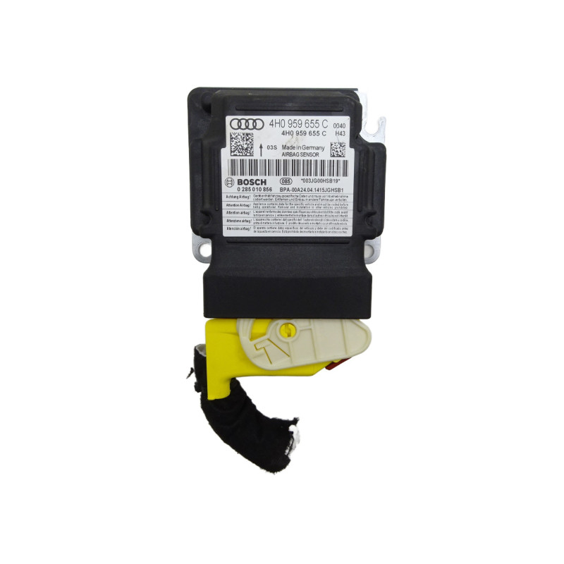 MODUŁ STEROWNIK AIRBAG 4H0959655C Audi A6 C7 4G - Oryginał Używany | PARTLE.COM - przód