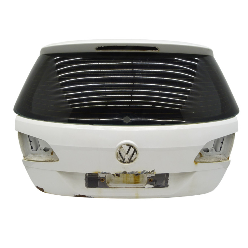 Szyba tył kombi VW Passat B7 LB9A 43R-001583 oryginalna używana PARTLE.COM - przód