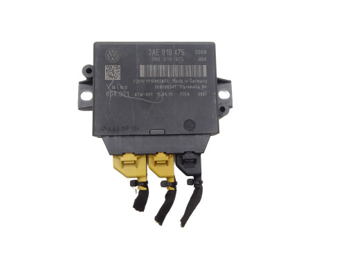 MODUŁ STEROWNIK PDC CZUJNIKÓW PARKOWANIA KOSTKA 3AE919475 VW Passat B7 - przód