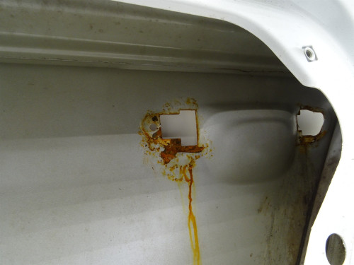 Drzwi Prawe Tył VW Passat B7 Kombi LB9A 3AF833312 - Oryginalne Używane Części PARTLE.COM - linka zamka 2