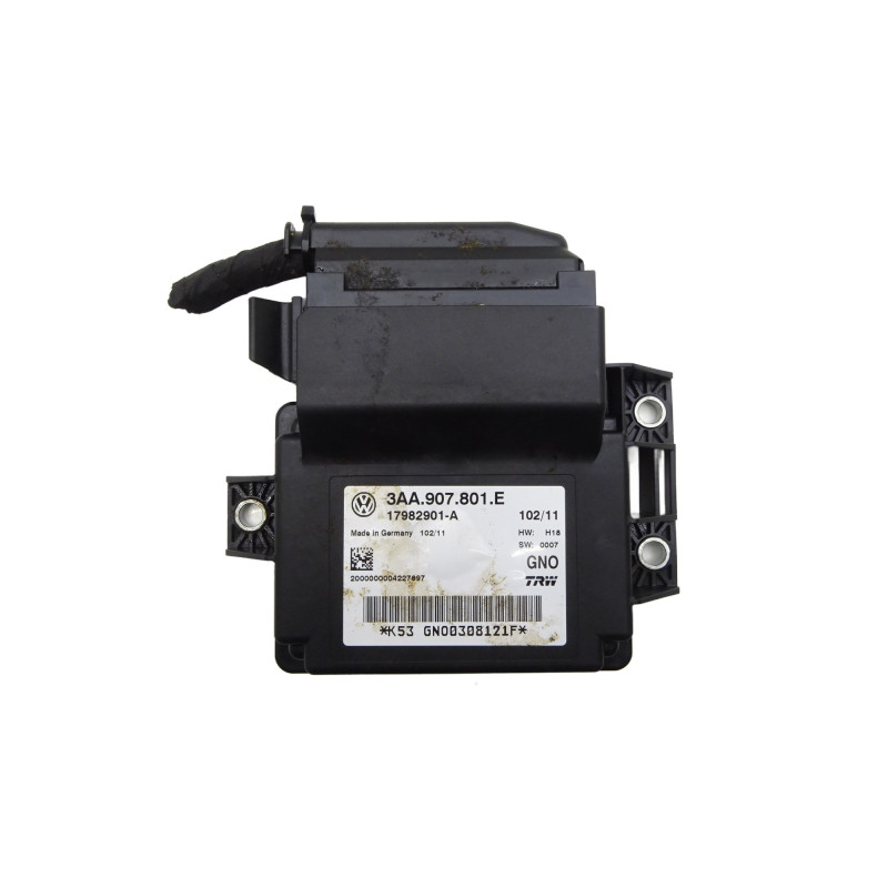 MODUŁ HAMULCA RĘCZNEGO 3AA907801E VW Passat B7 - Oryginalne części używane PARTLE.COM - przód