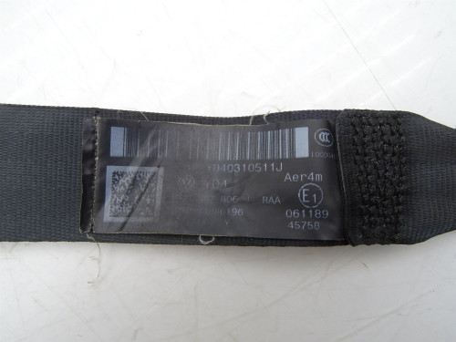 PAS BEZPIECZEŃSTWA PRAWY TYŁ VW Passat B7 KOMBI 3C9857806J - PARTLE.COM - numer części