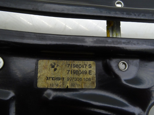 Podnośnik szyb tył lewy BMW E93 Cabrio 7198047 oryginał - PARTLE.COM - zdjęcie 4 z 4